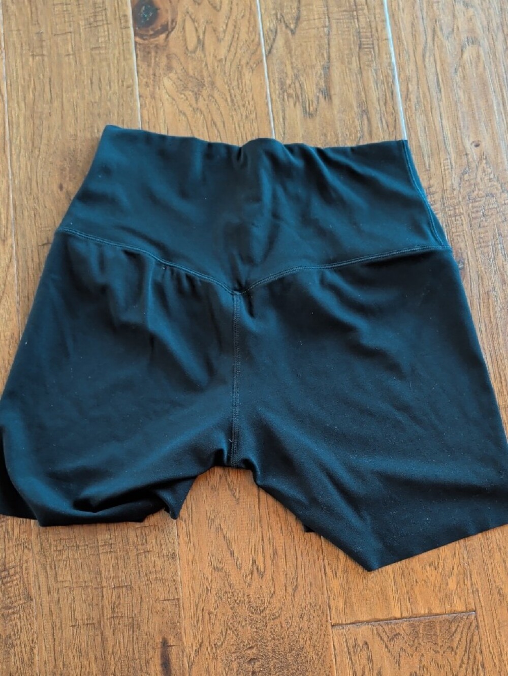 Nike Zenvy 5" High-Waist Black Women’s Bike Shorts - Picture 6 of 7